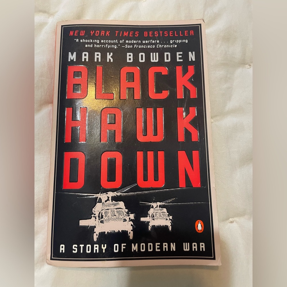 Black Hawk Down Book by Mark Bowden